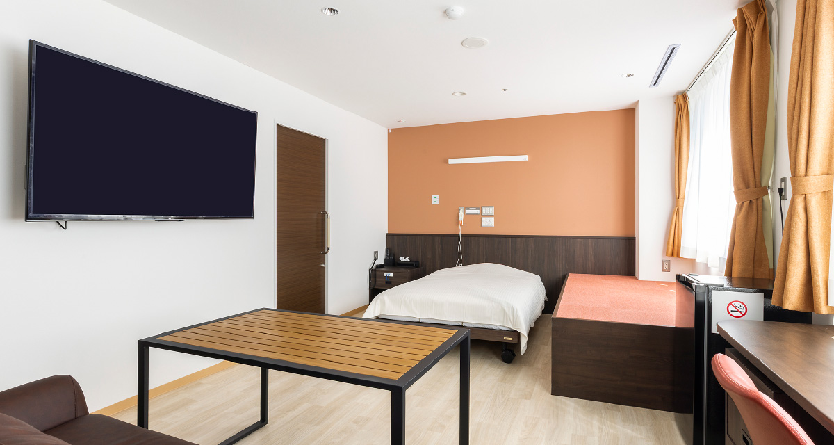 家族入院の写真